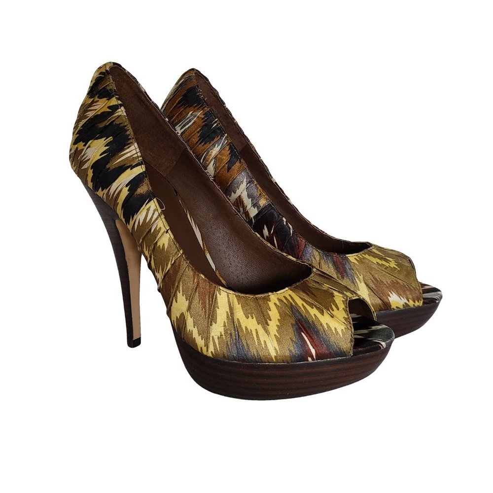 ALDO Peep Toe Heeled Platform Pumps 37